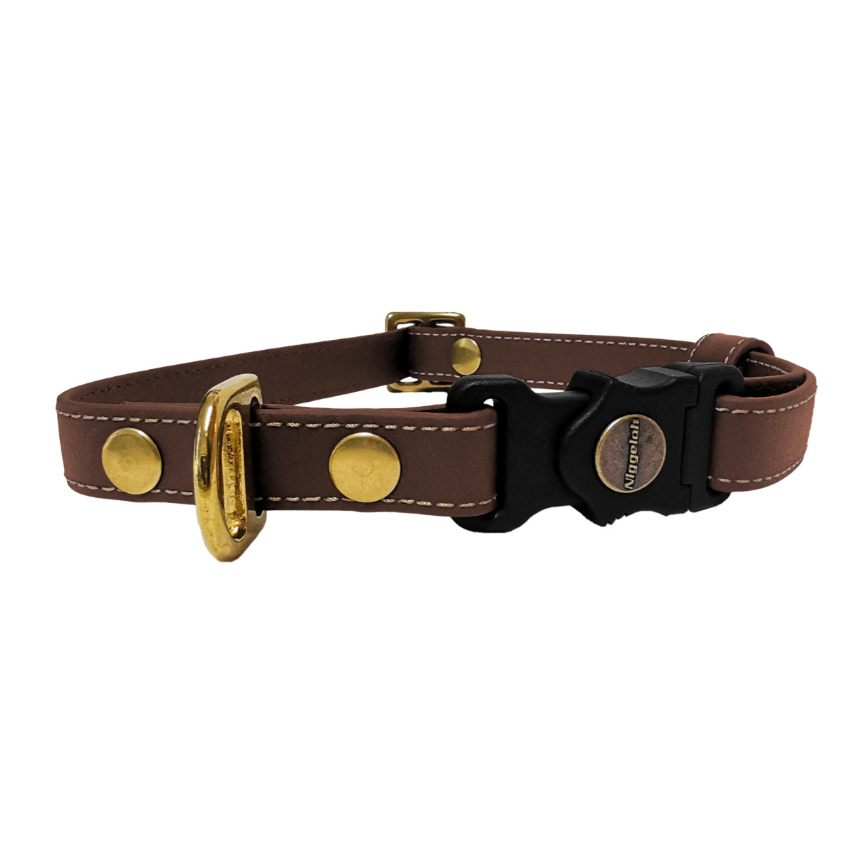 Biothanehalsung NOBLE nußbraun Gr. XS